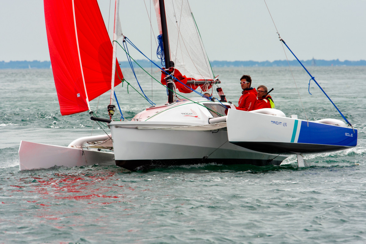 tricat trimaran a vendre