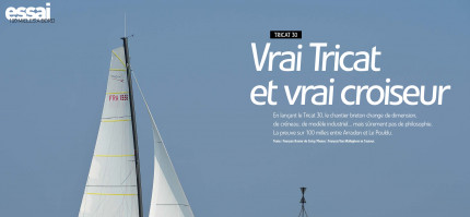 Mai 2016- Voile Magazine Essai TRICAT 30